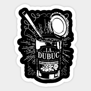 La Dubuc - Canne de bines Sticker
